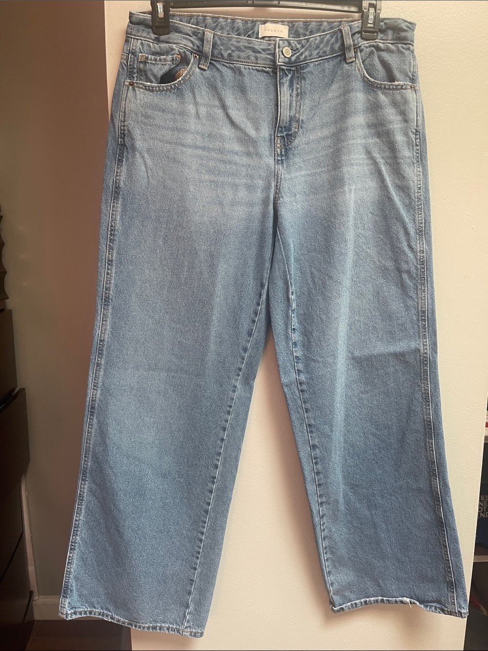 PacSun Light Blue Wide Leg Jeans
